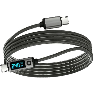 MOBILE ORIGIN 240W 80GBPS 8K/60HZ LED DISPLAY USB-C CABLE 1.5M CB18