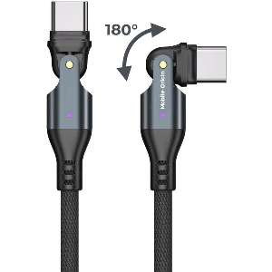 MOBILE ORIGIN 240W ROTATING CABLE USB-C TO USB-C CB3