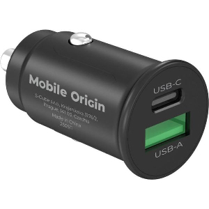 MOBILE ORIGIN 30W SUPER CAR CHARGER CA19 USB-C USB-A