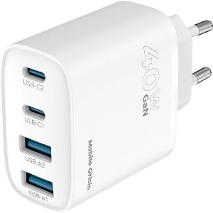 MOBILE ORIGIN 40W GAN WALL CHARGER PW22 2X USB-C + 2X USB-A