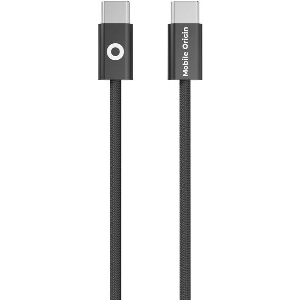 MOBILE ORIGIN 60W ULTRASLIM USB-C TO USB-C CABLE 1 M CB11 BLACK