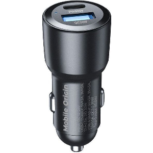 MOBILE ORIGIN CAR CHARGER 60W USB-C AND USB-A CA2