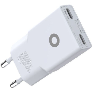 MOBILE ORIGIN GAN 30W SLIM CHARGER TUV MO18 DUAL USB-C
