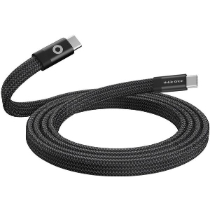 MOBILE ORIGIN MAGNETIC FLAT PATENTED ORIGINAL CABLE USB-C TO USB-C 1M BLACK