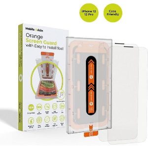 MOBILE ORIGIN SCREEN GUARD IPHONE 12 PRO / 12 WITH APPLICATOR 2 PACK
