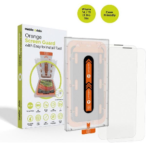 MOBILE ORIGIN SCREEN GUARD IPHONE 17E/16E/14/13/13 PRO/ WITH APPLICATOR 2 PACK