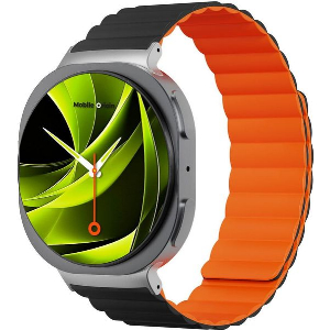 MOBILE ORIGIN STRAP MAGNETIC GALAXY WATCH 8 BLACK/ORANGE
