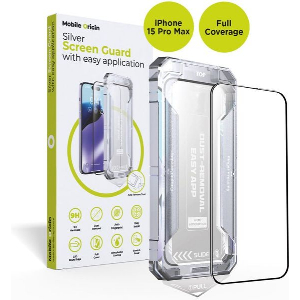 MOBILE ORIGIN YELLOW SCREEN GUARD IPHONE 15 PRO MAX WITH EASY APPLICATION