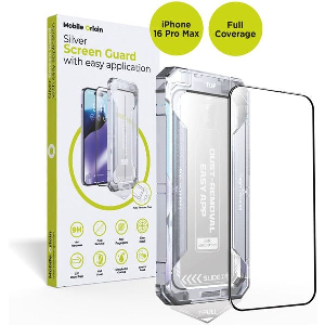 MOBILE ORIGIN YELLOW SCREEN GUARD WITH EASY APPLICATION IPHONE 16 PRO MAX