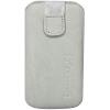 LEATHER POUCHE ANILINE CASE WHITE ΓΙΑ NOKIA 6700 SLIDE
