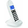 MOTOROLA C1001LB DECT CORDLESS PHONE WHITE
