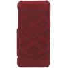 ΘΗΚΗ ΔΕΡΜΑΤΙΝΗ FLIP STONEAGE APPLE IPHONE 5C CIVILIZATION ROAD BURGUNDY