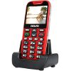 EVOLVEO EASYPHONE XD SENIOR RED/SILVER