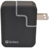 SANDBERG 480-05 EXCELLENCE AC 2XUSB4.8A EU+UK+US UNIVERSAL