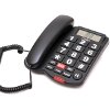 OSIO OSWB-4760B CABLE TELEPHONE WITH BIG BUTTONS SPEAKERPHONE AND SOS BLACK