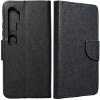 FANCY BOOK FLIP CASE FOR XIAOMI REDMI NOTE 10 BLACK
