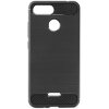 FORCELL CARBON BACK COVER CASE FOR SAMSUNG GALAXY A40 BLACK