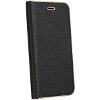 FORCELL LUNA BOOK FLIP CASE GOLD FOR SAMSUNG GALAXY A20E BLACK