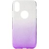FORCELL SHINING BACK COVER CASE FOR APPLE IPHONE 11 PRO MAX (6.5) CLEAR/VIOLET