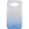 FORCELL SHINING BACK COVER CASE FOR HUAWEI Y3 2018 CLEAR/BLUE