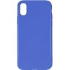 FORCELL SILICONE LITE BACK COVER CASE FOR IPHONE 8 BLUE