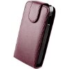 LEATHER CASE FOR SONY XPERIA MIRO PURPLE