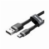 BASEUS CABLE CAFULE MICRO 1.5A 2M GREY/BLACK