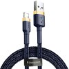 BASEUS CAFULE CABLE USB FOR LIGHTNING 1.5A 2M GOLD/BLUE