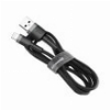 BASEUS CAFULE CABLE USB FOR LIGHTNING 1.5A 2M GREY/BLACK