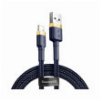 BASEUS CAFULE CABLE USB FOR LIGHTNING 2.4A 1M GOLD/BLUE
