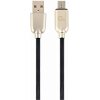 CABLEXPERT CC-USB2R-AMMBM-2M PREMIUM RUBBER MICRO-USB CHARGING AND DATA CABLE 2M BLACK