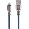 FOREVER TORNADO 8-PIN LIGHTNING CABLE FOR IPHONE 1M 3A NAVY BLUE