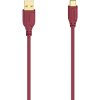 HAMA 200636 FLEXI-SLIM CHARGING/DATA CABLE USB TYPE-C - USB 2.0 0.75 M CHILLI PEPER