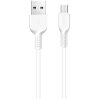 HOCO X20 FLASH CHARGING DATA CABLE FOR MICRO USB 1M WHITE