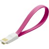 LOGILINK CU0087 MAGNET USB 2.0 TO MICRO USB CABLE PINK