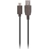 MAXLIFE CABLE TYPE-C 1A 1M BLACK