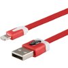 SAVIO CL-74 USB (M) - LIGHTNING (M) 8-PIN CABLE IOS8 FOR IPHONE 5/6 1M RED