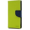 MERCURY FANCY DIARY FLIP CASE SAMSUNG G7102 GRAND 2 LIME-NAVY