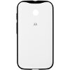MOTOROLA FACEPLATE GRIP SHELL FOR MOTO E WHITE