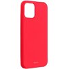 ROAR COLORFUL JELLY BACK COVER CASE FOR FOR IPHONE 12 / 12 PRO HOT PINK