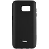 ROAR COLORFUL JELLY TPU CASE BACK COVER FOR LG K7 BLACK