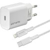 4SMARTS FAST CHARGING SET 20W WITH 1.5M LIGHTNING CABLE MADE FOR IPHONE AND IPAD