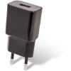 MAXLIFE UNIVERSAL TRAVEL CHARGER MXTC-01 USB FAST CHARGE 2.1A + MICRO USB CABLE BLACK
