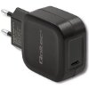 QOLTEC 51707 CHARGER 20W 5-12V 1.67-3A USB TYPE-C PD BLACK