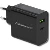 QOLTEC CHARGER 42W 5-20V 2.25-3A USB TYPE C PD USB BLACK