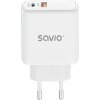 SAVIO LA-06 WALL USB CHARGER QUICK CHARGE POWER DELIVERY 3.0 30W