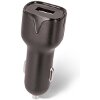 SETTY USB + TYPE-C CAR CHARGER 2,4A BLACK