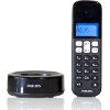 PHILIPS D1611B/GRS ΑΣΥΡΜΑΤΟ ΤΗΛΕΦΩΝΟ ΜΑΥΡΟ