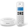 PHILIPS D1611W/GRS ΑΣΥΡΜΑΤΟ ΤΗΛΕΦΩΝΟ ΛΕΥΚΟ