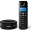 PHILIPS D1651B/GRS ΑΣΥΡΜΑΤΟ ΤΗΛΕΦΩΝΟ ΜΕ ΤΗΛΕΦΩΝΗΤΗ ΦΩΤΙΖΟΜΕΝΗ ΟΘΟΝΗ ΜΑΥΡΟ GR